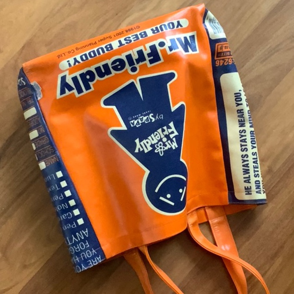Mr. Friendly tote bag